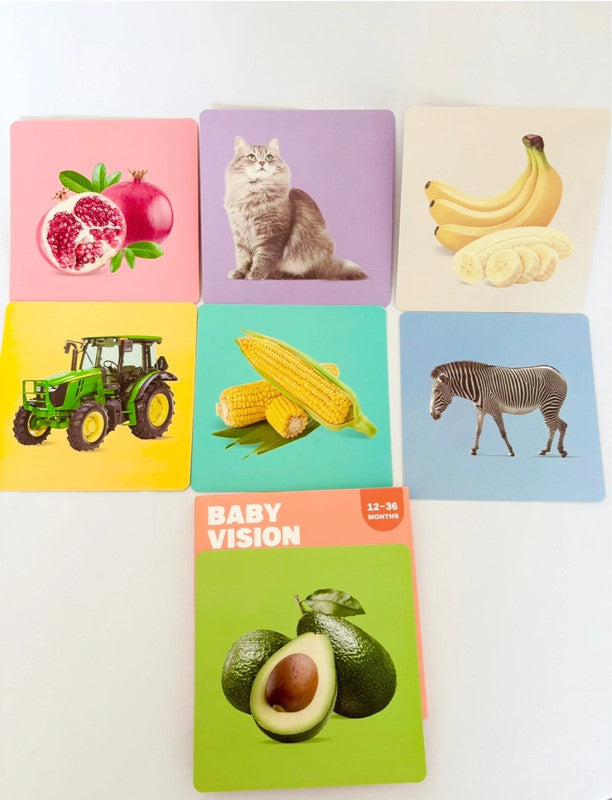 Cartes de vision éducatives 12-36 mois