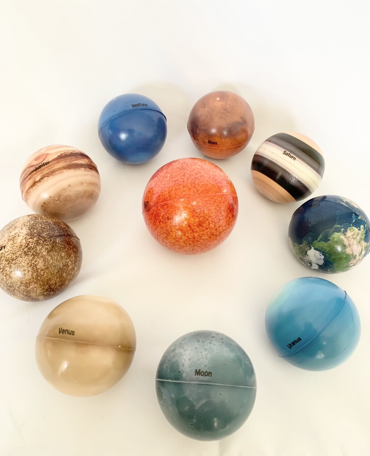 Balles Planètes en Mousse – Système Solaire