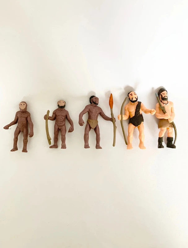 Lot de figurines évolution de l’Homme