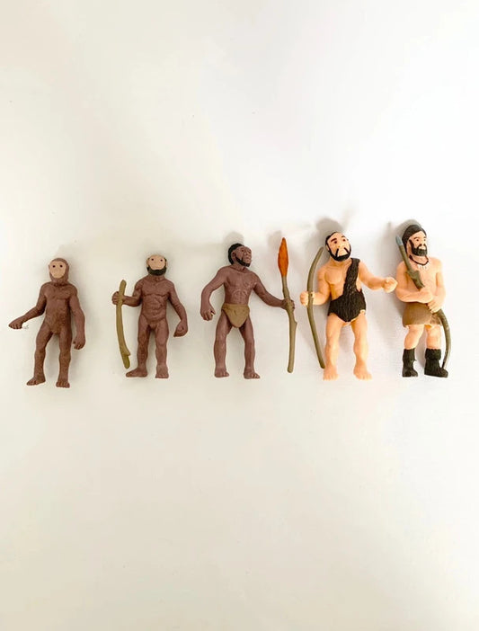 Lot de figurines évolution de l’Homme