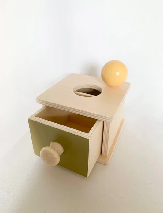 Jeu Montessori boîte à tiroir