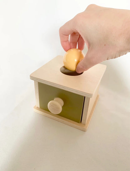 Jeu Montessori boîte à tiroir