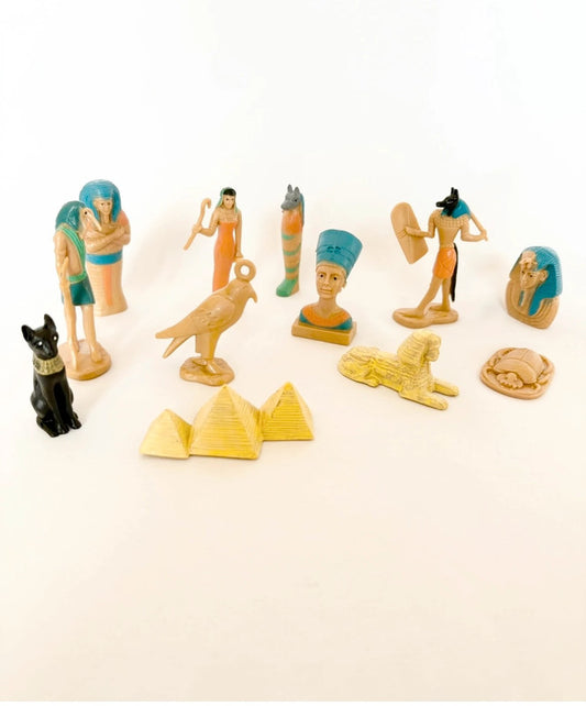Lot de figurines Égypte ancienne