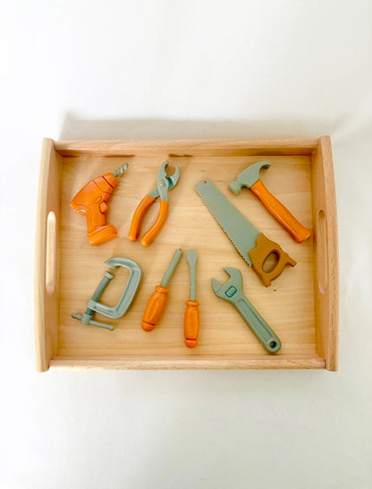Lot de figurines outils