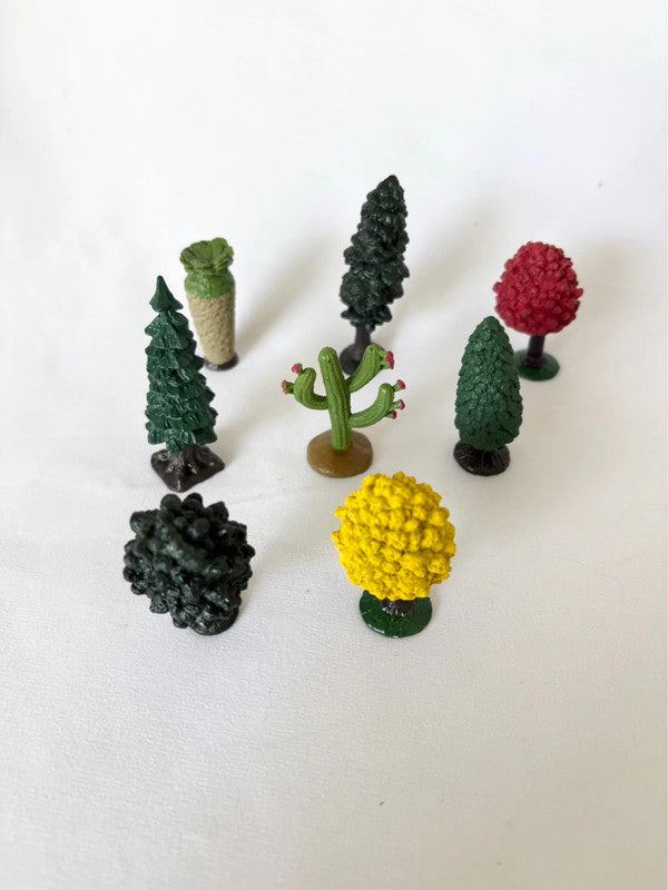 Lot de figurines Arbres