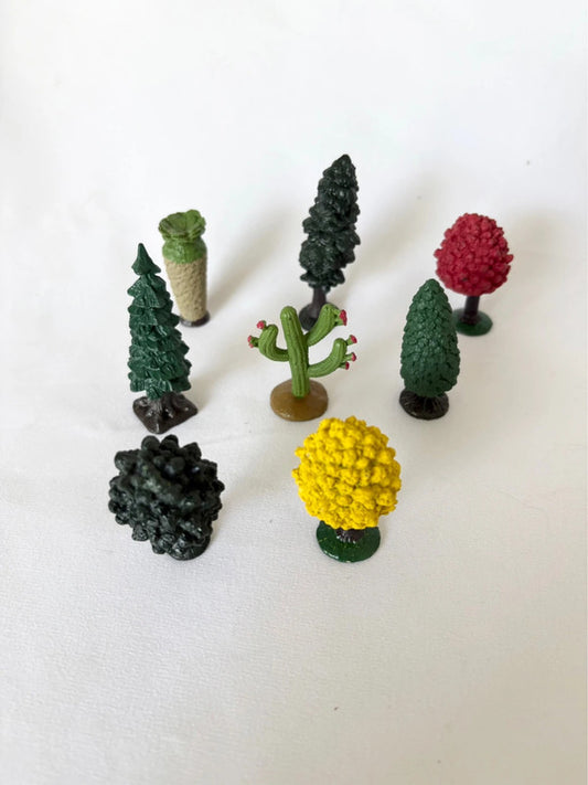 Lot de figurines Arbres