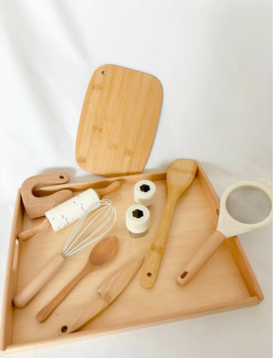 Kit d’ustensiles de cuisine pour enfants – Montessori